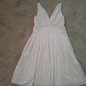 White summer dress